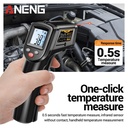 Aneng TH201 Infrared Thermometer Hygrometer Accurately Measure Temperature Original