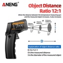 Aneng TH103 Class II Laser Infrared Thermometer Tester Gun -20°C~380℃