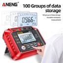 Aneng MH12 Digital Megohmmeter Meters Insulation Earth Resistance Ori