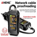 Aneng M469A Smart Network Cable Tester RJ45 RJ11 LAN Cable Tester Ori