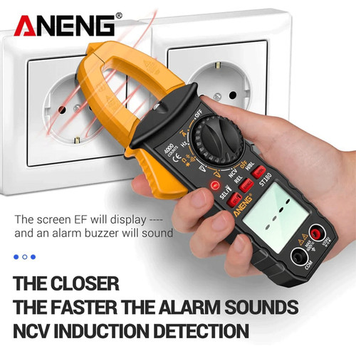 Aneng ST180 Digital Clamp Multimeter Tang Ampere 4000 Count Original
