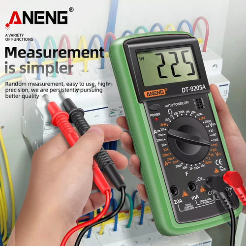 Aneng DT9205A Digital Multimeter Professional Tester Meter Original