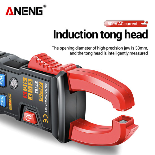Aneng ST183 Tang Ampere Digital Multimeter Tester Clamp Original