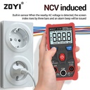 ZOYI ZT S6+ Multi meter Digital Auto Ampere AC DC Auto Capasistor AC DC Volt Resistor Buzzer Diode