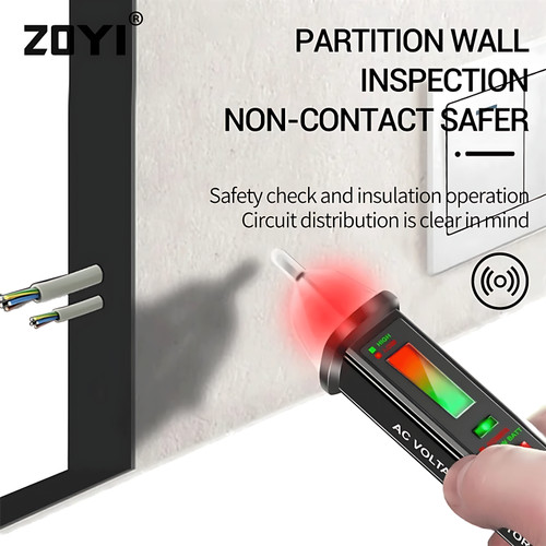 Zoyi ZT DB02 Tester Pen Tespen Non Contact AC Volt Detector 12V-1000V