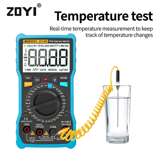 ZOYI ZT-M0 Capasitor Tester 60 Microfarad Dual Mode Avometer