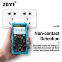 ZOYI ZT-C1 Avometer Digital Multitester Digital NCV MiniAC/DC