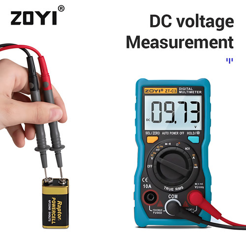 ZOYI ZT-C3 Avometer Digital Multimeter Digital Buzzer Capasitor Freque