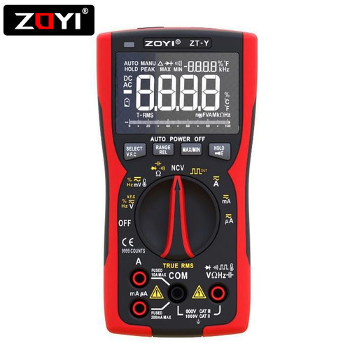 ZOYI ZT-Y Avometer Multitester Multimeter HZ Digital Pengukur Listrik