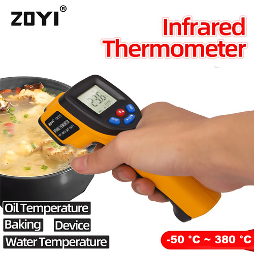 ZOYI GM320 Digital Infrared Thermometer IR Termometer Laser Termo Gun