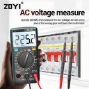 ZOYI ZT-81 Avometer Multimeter Arus Listrik Capasitor Mikrofarad NCV