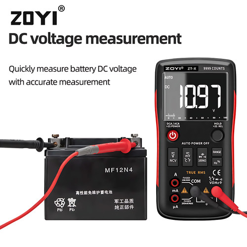 ZOYI ZT-X Auto Multimeter Digital Multitester Avometer Digital Ori