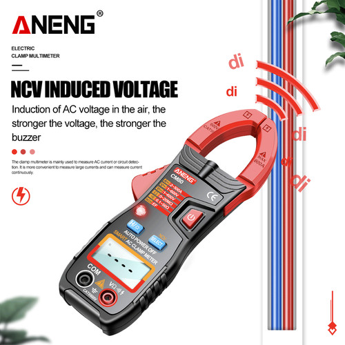 Aneng CM80 Smart  AC Clamp Digital Multimeter AC Current Ncv Original
