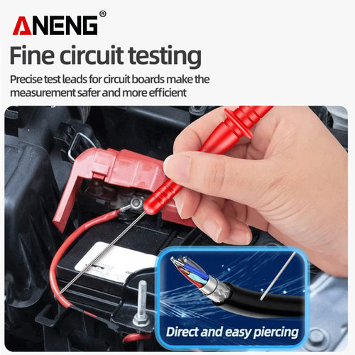 Aneng PT2003 Konektor Jarum Multimeter Probe Test Lead Extension 3 mm