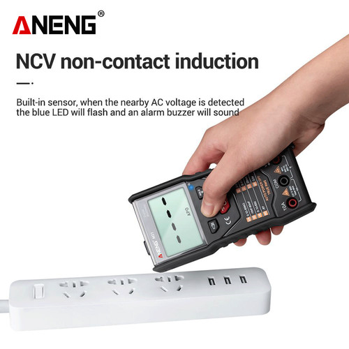 Aneng M21 Digital Auto Multimeter 6000 Counts T-RMS AC DC Original