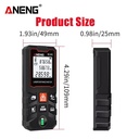 Aneng B100 Digital Laser Distance Meteran Pengukur Jarak 100 Meter Ori