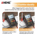 Aneng M119 Portable Digital Multimeter Count 6000 Transistor Original