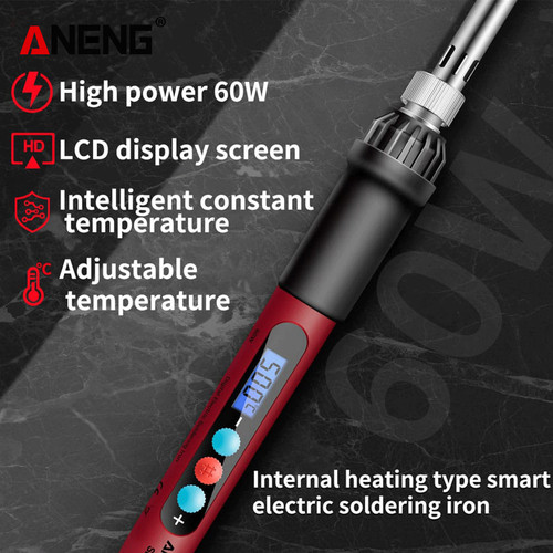 Aneng SL103-18 Solder Digital Kit Set Adjustable Temperature Original