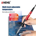 Aneng SL101-16 Soldering Iron Kit Set Adjustable Temperature Original