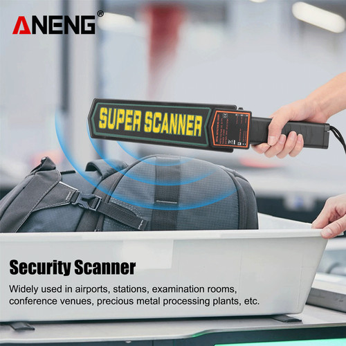 Aneng MD3003B1 Security Scanner Metal Detektor Logam Body Original