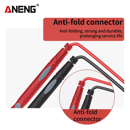 Aneng PT1003 Kabel Multimeter Digital 20A Silicon Rubber Wire Original