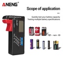 Aneng BT-168D Tester Baterai Display Digital Packing Original