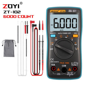 ZOYI ZT-102 True RMS Multimeter Multitester Digital Avometer Original