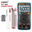 ZOYI ZT-102 True RMS Multimeter Multitester Digital Avometer Original