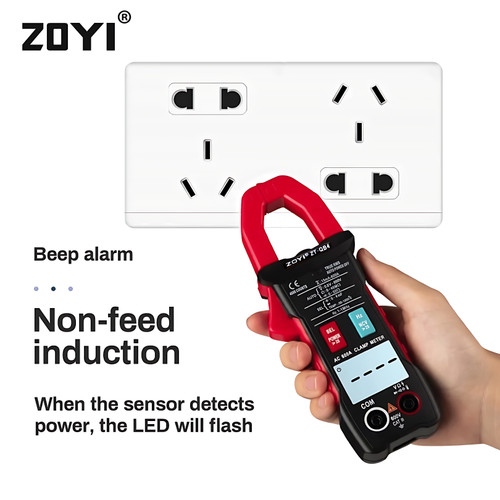 ZOYI ZT-QB4 Smart Clamp Meter With Capacitance Temparature Suhu AC