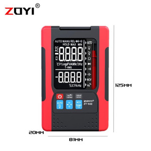 ZOYI ZT-922 Multimeter Avometer Ukur Arus listrik 4000uf 10mhz Diode N