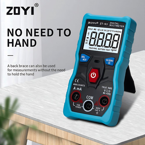 ZOYI ZT-S3 Multimeter Tester Digital Resistance Capacitance With NCV