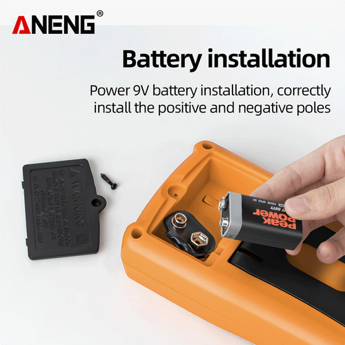 Aneng DM850 Multimeter Digital Mini AC DC Buzzer Test Original