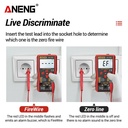 Aneng M118A Tester Multimeter Mini Digital Otomatis True Rms Original