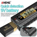 Aneng BT169 Digital Battery Testers Universal Detector Multifunctional Quickly Measure Battery