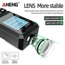 Aneng G120 Green Laser Distance Meter Ruler 0.5~1 Second Flash Test Laser Ruler 120M