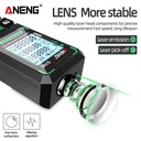 Aneng G100 Green Laser Distance Meter Ruler 0.5~1 Second Flash Test Laser Ruler 100M