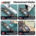 Aneng PN109 Smart 600A High AC Current Clamp Meter Touch Screen Display Tester 4000 Counts