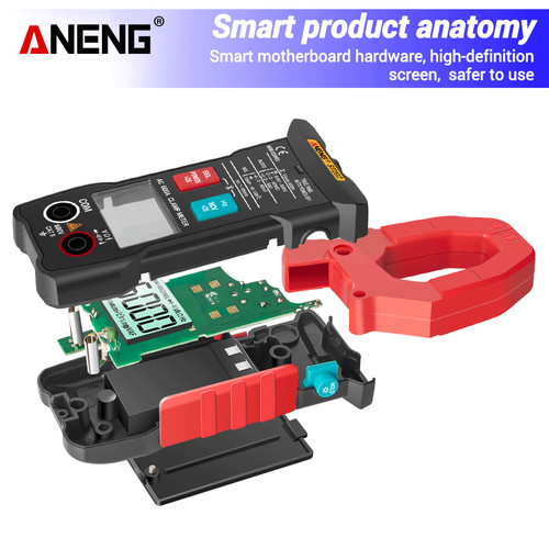 Aneng ST207 Bluetooth Digital Smart Clamp Multimeter Tang Ampere Clamp Capacitance Ohm
