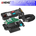 Aneng ST207 Digital Bluetooth Multimeter Clamp Meter 6000 Count Hz Capacitance Ohm