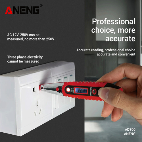 Aneng VD700 Tespen Digital Non-Contact Electric Tester Pen Original