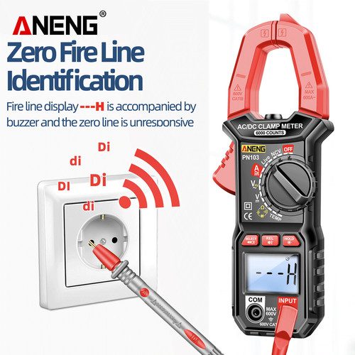 Aneng PN103 Pro Clamp Meter AC/DC Current Professional Multimeter