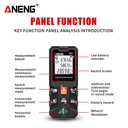 Aneng B80 Alat Portable Laser Pengukur Jarak Jauh 80 Meter Original