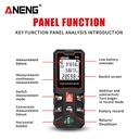 Aneng B40 Meteran Digital Laser Rangefinder Inframerah 40M Original