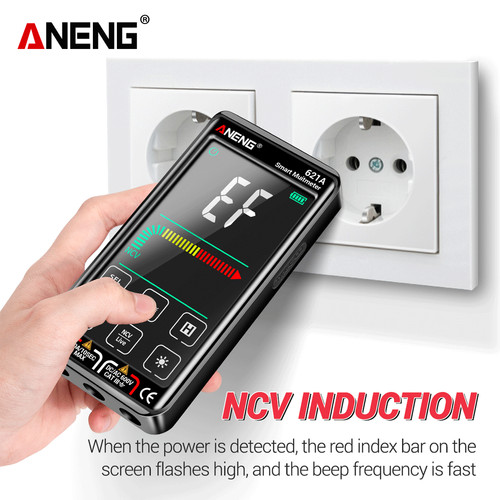 Aneng 621A Multimeter Digital Smart Touch Screen Watch mA Current Ori