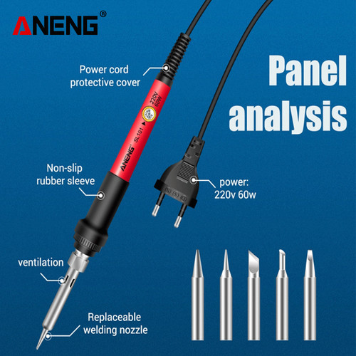 Aneng SL101-24 Soldering Iron Kit Set Adjustable Temperature Original