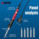 Aneng SL101-24 Soldering Iron Kit Set Adjustable Temperature Original