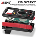 Aneng DT9205A-3 Digital Multimeter hFE Transistor Buzzer Original