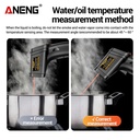 Aneng TH201 Infrared Thermometer Hygrometer Accurately Measure Temperature Original