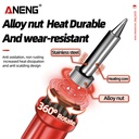 Aneng SL104 Solder Elektrik Adjustable Temperature 60W 200°C-450°C