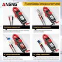 Aneng ST185  Digital Clamp Meter Multimeter 4000 Counts True RMS 200A